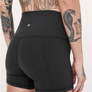 Lululemon Align Short 4” Black Sz 4
